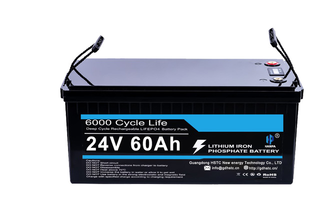 24V Storage energy LiFePo4 battery pack