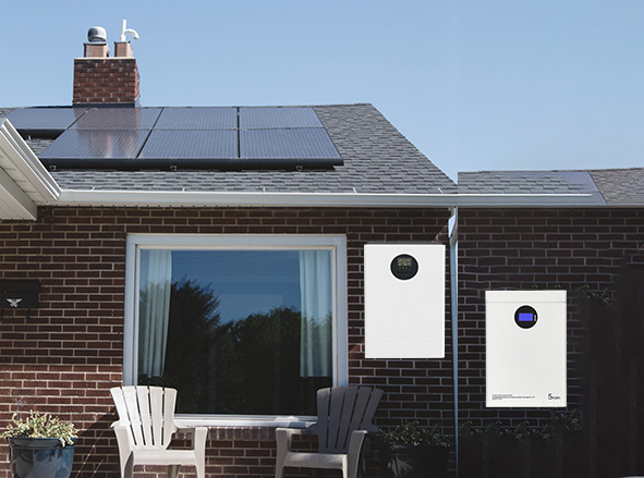 Home wall mounted energy storage system